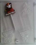 Halloween Express Train Chocolate Sucker Mold