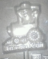 Halloween Express Train Chocolate Sucker Mold