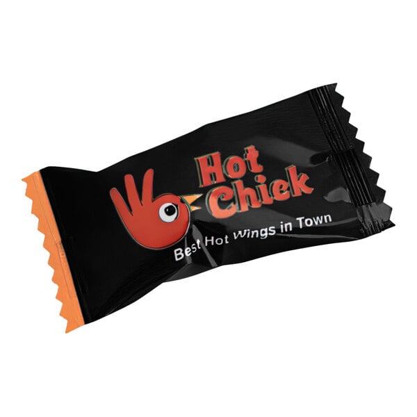Customizable Hard Peppermint Balls with Black Wrapper - 1,000/Case
