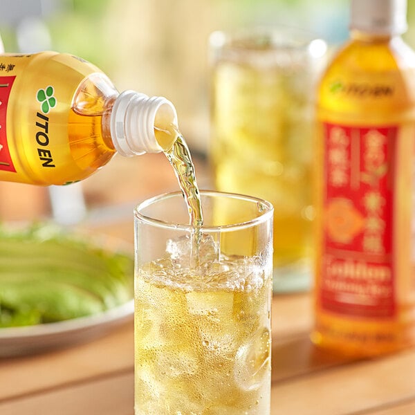 Ito En Golden Oolong Iced Tea 16.9 fl. oz. - 12/Case