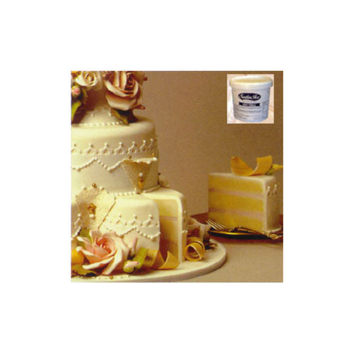 Satin Ice White Vanilla Fondant, 5 Lbs