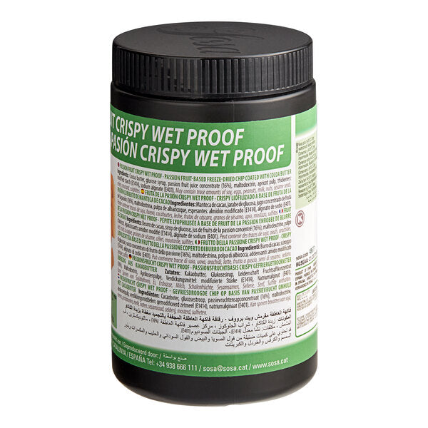 Sosa Passion Fruit Wet-Proof Crispies 14.1 oz.