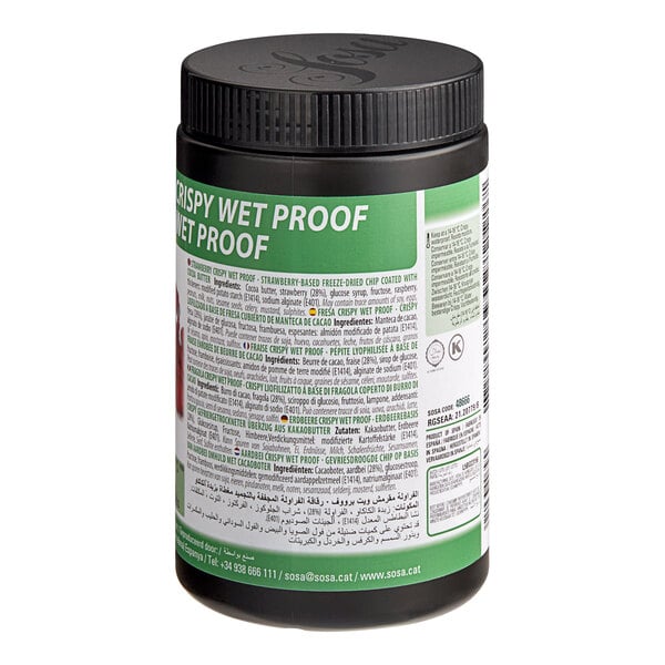 Sosa Strawberry Wet-Proof Crispies 14.1 oz.