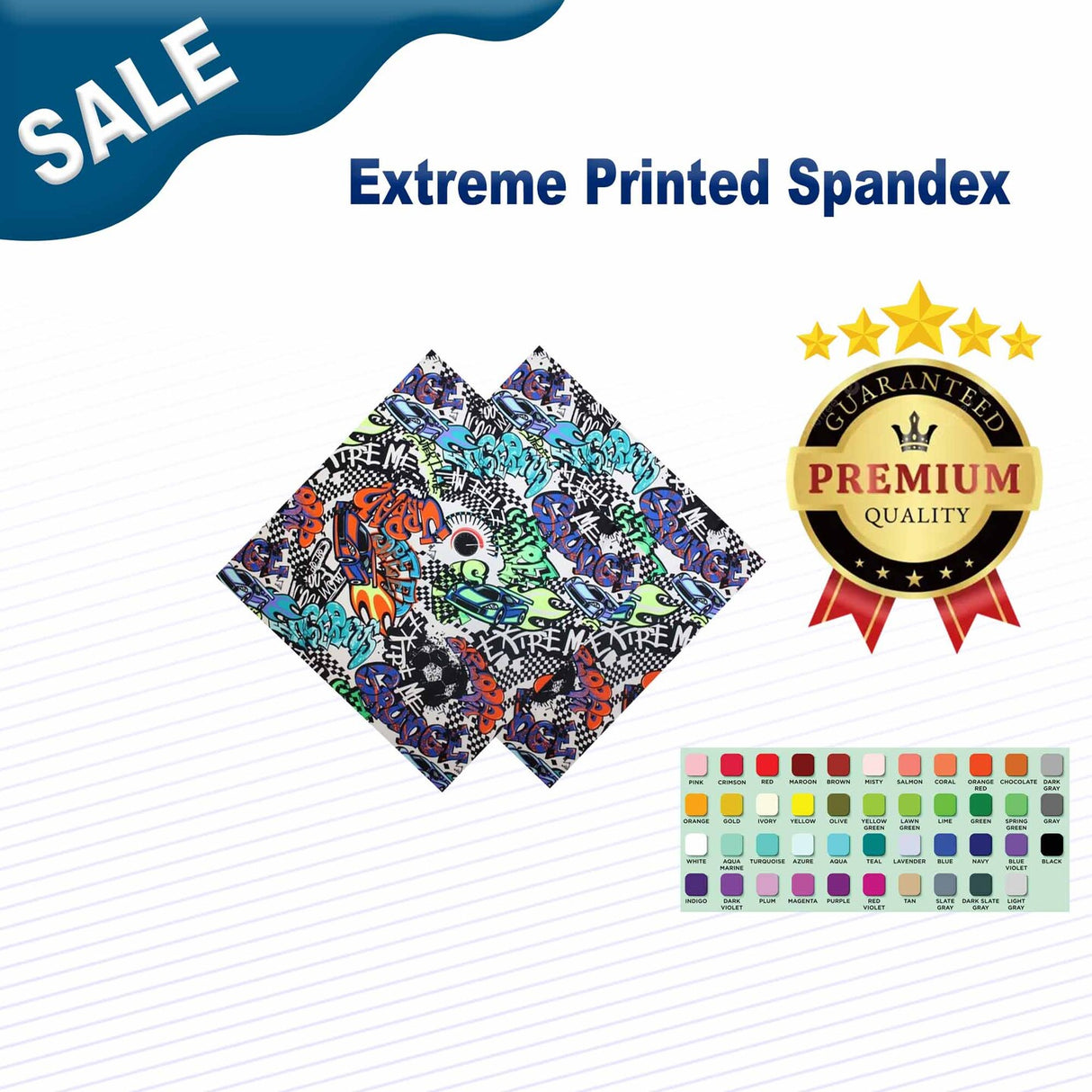 Extreme Printed Spandex