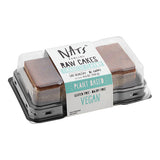 Nats Rawline Plant-Based Vegan Tiramisu Raw Cake Square Duo Pack 4.6 oz. - 12/Case
