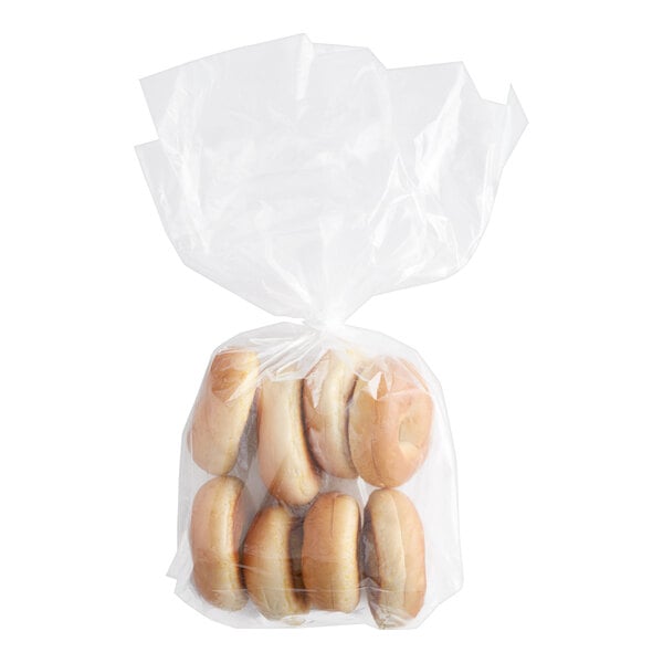 Original Bagels Tribute Baking Company Frozen New York Style Pre-Sliced Plain Mini Bagel 2 oz. - 144/Case