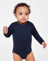 RADYAN® Infant Fine Jersey Long Sleeve Bodysuit Soft Cotton Fabric with Comfortable Snap Closure