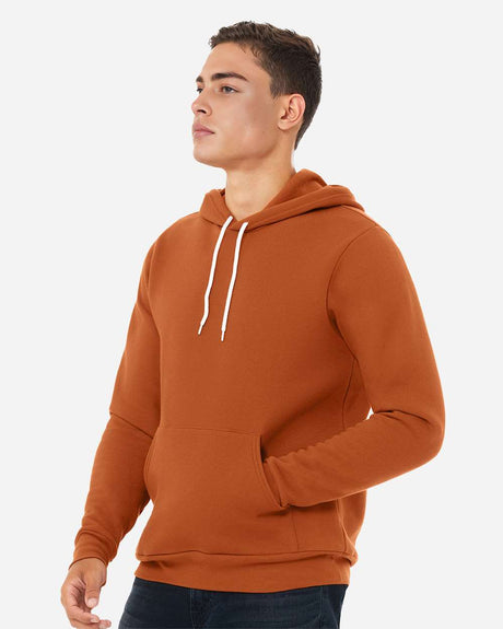 BELLA + CANVAS 3719 premium sponge fleece pullover hoodie for casual comfort