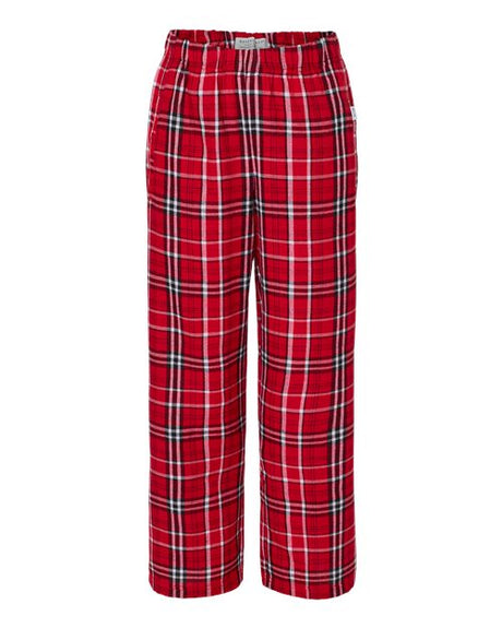 Boxercraft® Youth Flannel Pants Soft Brushed Cotton, Elastic Waist & Relaxed Fit