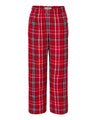 Boxercraft® Youth Flannel Pants Soft Brushed Cotton, Elastic Waist & Relaxed Fit