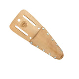 Leather Holster Open End Utility Knife Sheath Durable Saddle Leather