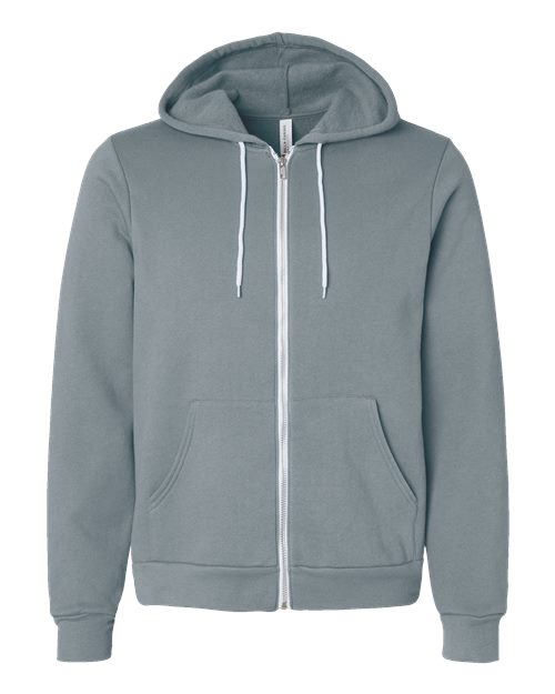 BELLA + CANVAS ®Unisex Sponge Fleece Full-Zip Hoodie Sweatshirt - 3739