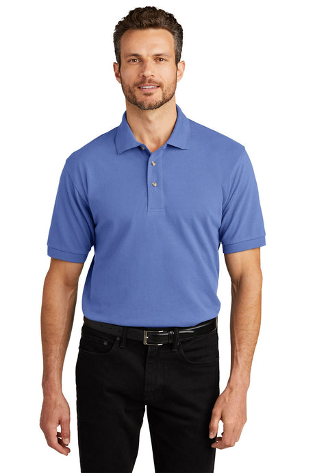 Port Authority® Heavyweight Cotton Pique Polo