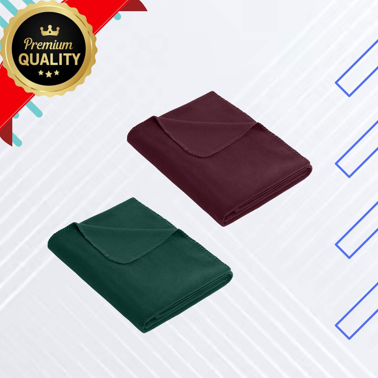 Port Authority® Value Fleece Blanket with Carry Strap