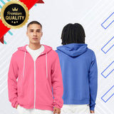 BELLA + CANVAS® Unisex Premium Fleece Full-Zip Sweatshirt - 3739