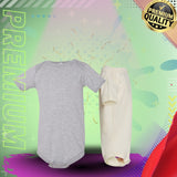 BELLA + CANVAS® Infant Jersey One Piece Soft Cotton Baby Bodysuit with Snap Closure