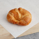 Bridor Fully Baked Sliced Butter Croissant Sandwich Bun 2.4 oz. - 90/Case