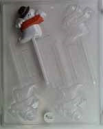 Ghost In Hat Boo Sucker Chocolate Mold - CCH026