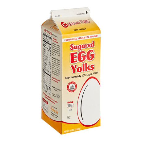 Newburg Egg 5 lb. Sugared Egg Yolks - 6/Case