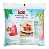 Dole Chef-Ready Cuts IQF Diced Pitaya Dragon Fruit 5 lb. - 2/Case