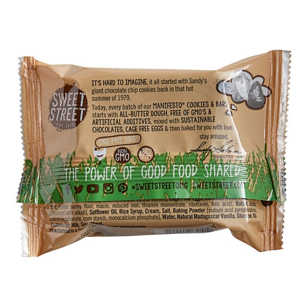 Sweet Street Desserts Peruvian Chocolate Manifesto Brownie 2.9 oz. - 48/Case