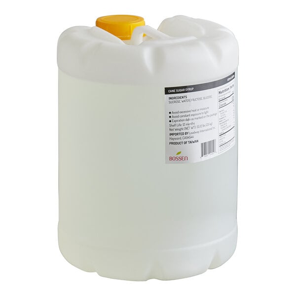 Bossen Cane Sugar Syrup 5 Gallon (55 lb.)