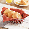 Original Bagels Tribute Baking Company Frozen New York Style Pre-Sliced Plain Mini Bagel 2 oz. - 144/Case