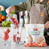 Dole Chef-Ready Cuts IQF Sliced Strawberries 5 lb. - 2/Case