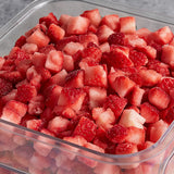 Dole Chef-Ready Cuts IQF Diced Strawberries 5 lb. - 2/Case