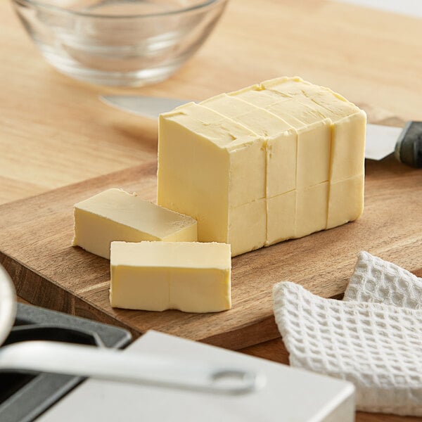 Clover Dale 1 Lb. Salted Grade A Butter Solid - 36/Case