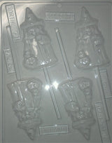 Girl Witch Lollipop Chocolate Mold
