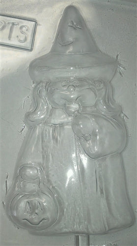 Girl Witch Lollipop Chocolate Mold