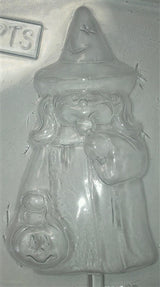 Girl Witch Lollipop Chocolate Mold