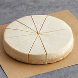 Sirabella's 12-Slice Pre-Cut Vegan Cheesecake 42 oz. - 6/Case