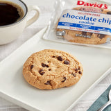 David's Cookies 3 oz. Gluten-Free Individually-Wrapped Chocolate Chip Cookie - 24/Case