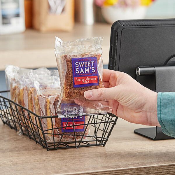 Sweet Sam's Individually Wrapped Streusel Coffee Cake - 12/Case