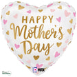 Foil Balloon 18 Inch Mother's Day Hearts