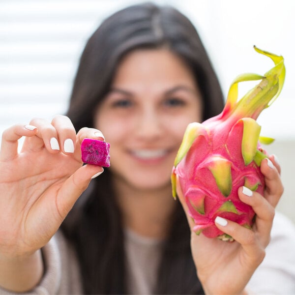 Pitaya Foods IQF Organic Dragon Fruit Snack-Sized Pieces 20 lb.