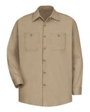 Red Kap Men's Cotton Uniform Shirt