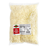 5 lb. Bag Whole Milk Shredded Mozzarella Cheese - 4/Case