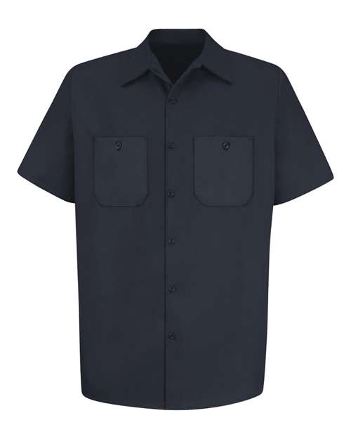 Red Kap Men's Cotton Short Sleeve Uniform Shirt