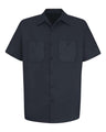 Red Kap Men's Cotton Short Sleeve Uniform Shirt