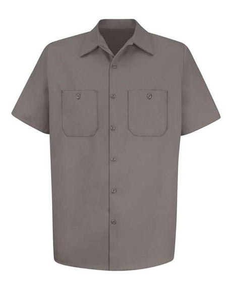 Red Kap Men's Cotton Short Sleeve Uniform Shirt