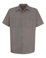 Red Kap Men's Cotton Short Sleeve Uniform Shirt