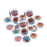 Prism Valentine Monster Sticker Roll 100 Pc