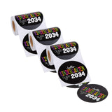Class of 2034 Kindergarten Sticker Roll 3 Inch 100 Piece