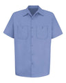 Red Kap Men's Cotton Short Sleeve Uniform Shirt