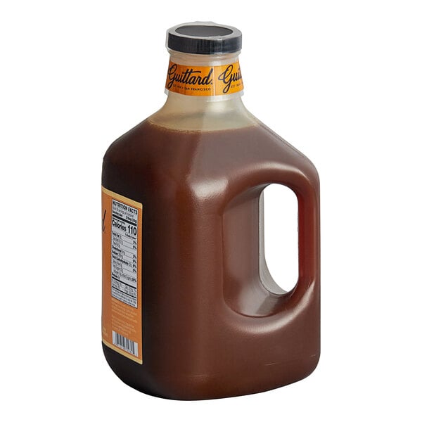 Guittard Rich and Creamy Caramel Flavoring Sauce 101 fl. oz. - 4/Case
