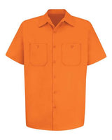 Red Kap Men's Cotton Short Sleeve Uniform Shirt