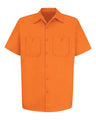 Red Kap Men's Cotton Short Sleeve Uniform Shirt